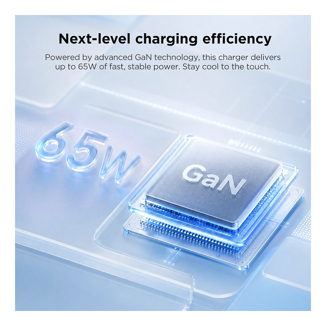 Adapter Lenovo 40AW65WBEU, USB-C, 65W, GaN, EU - Zezë 6