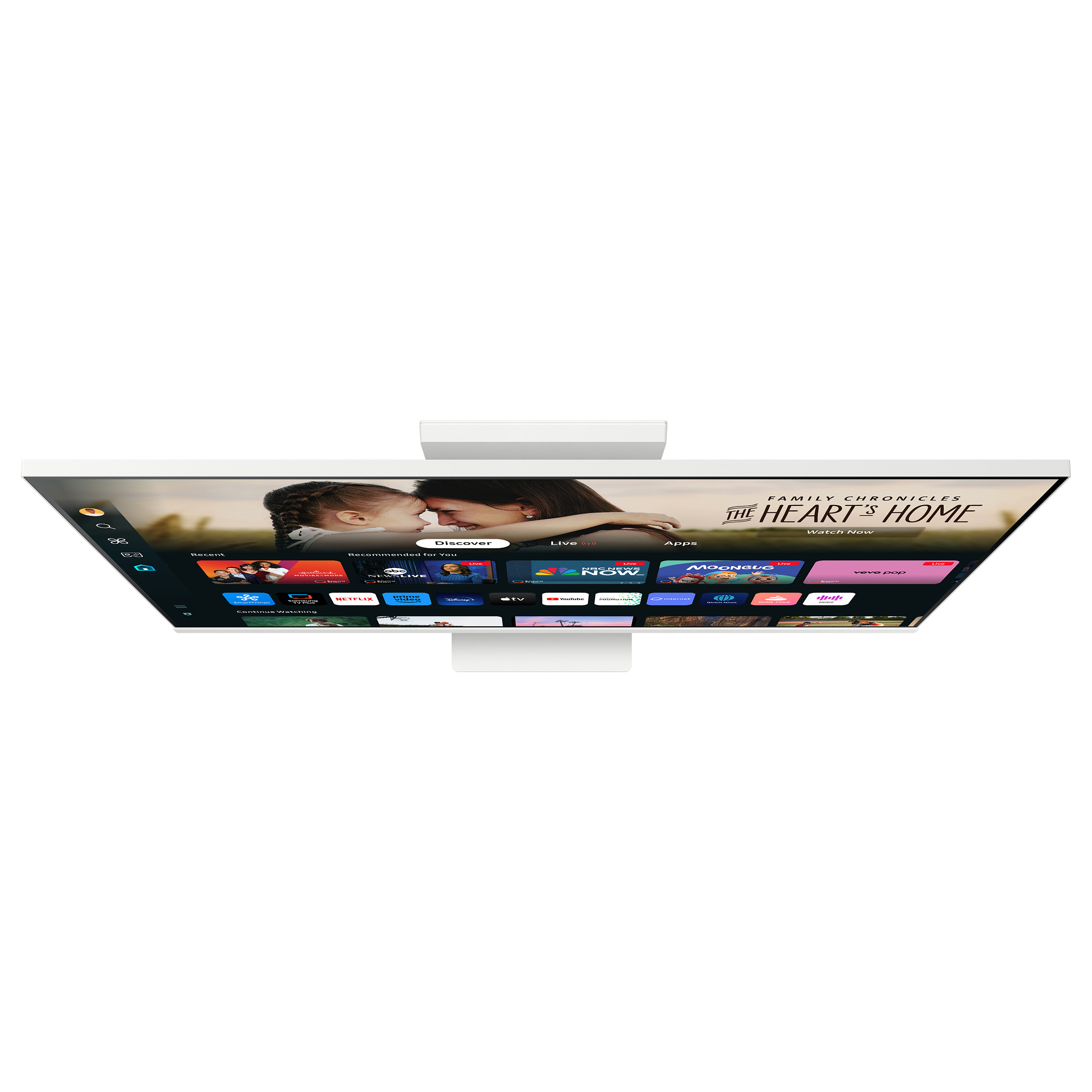 Monitor Samsung Smart Monitor M80D, 32", UHD 4K VA, 60Hz, 4ms, HDMI+2xUSB+USB-C - Bardhë 4