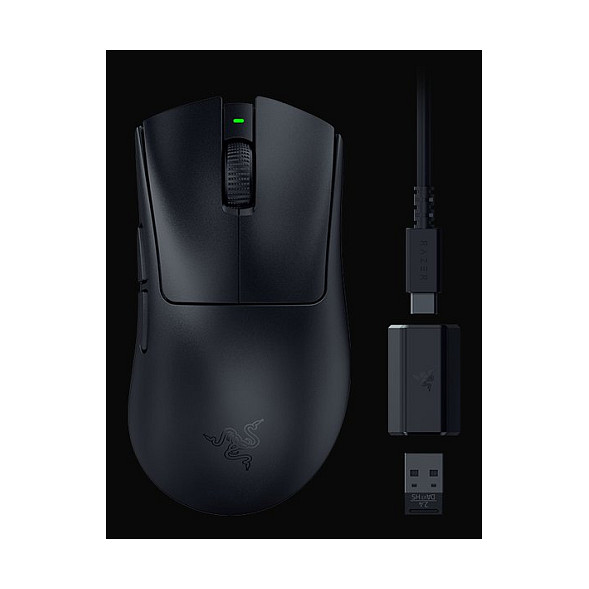 Maus Gaming Razer DeathAdder V3 Hyperspeed Wireless & Wired – Zezë thumbnail 2