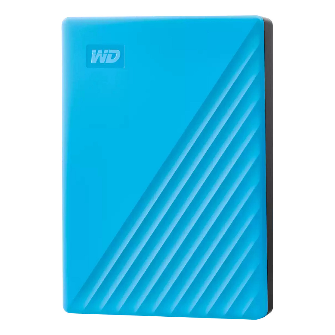 External HDD WD My Passport, 6TB, 2.5″, USB 3.2 Gen 1, deri në 5 Gbit/s, USB 2.0 kompatibil, Enkriptim AES 256-bit – E kaltër