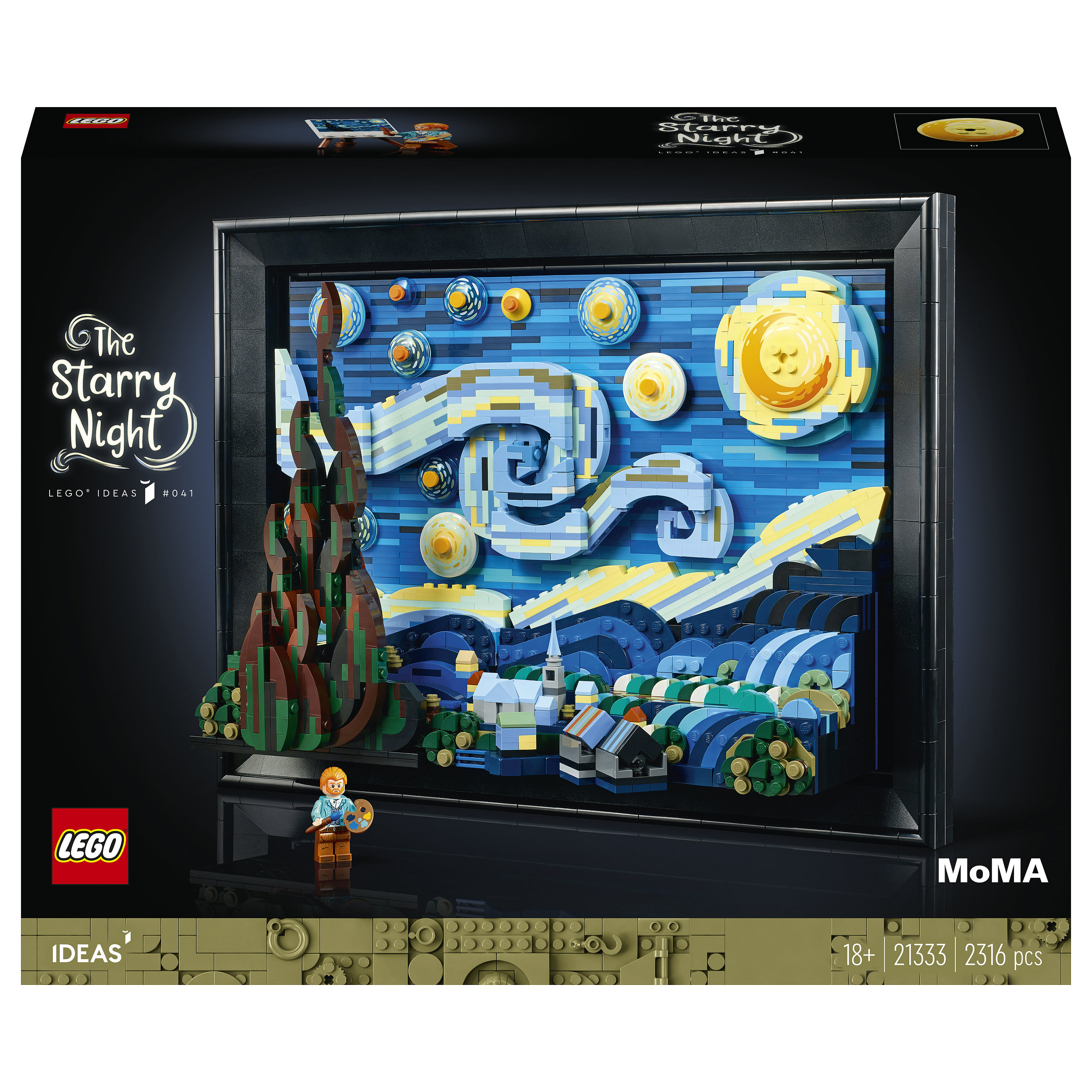 LEGO Ideas Vincent van Gogh – The Starry Night