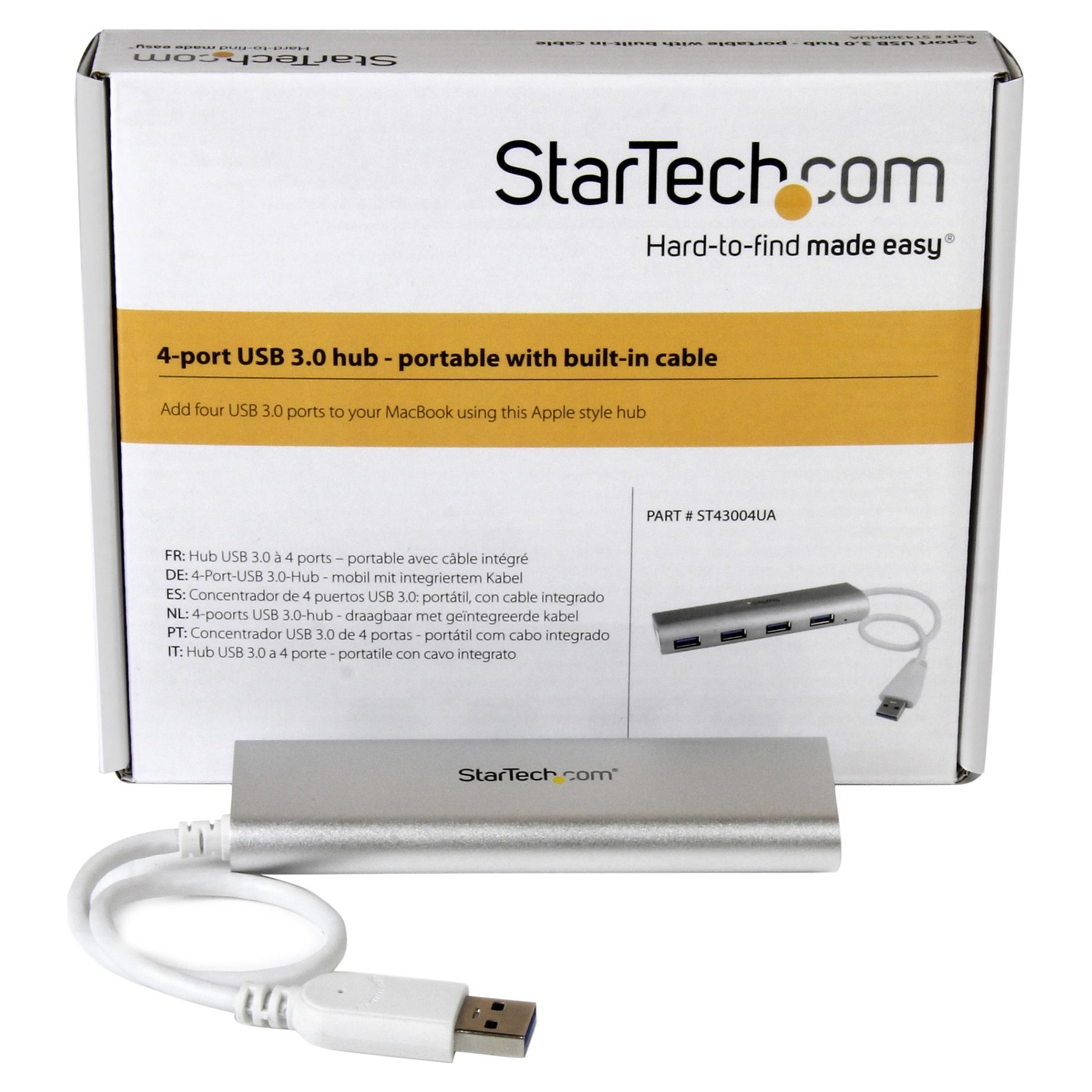 Hub USB-A StarTech.com ST43004UA, 4× USB-A 5Gbps - Argjend 5