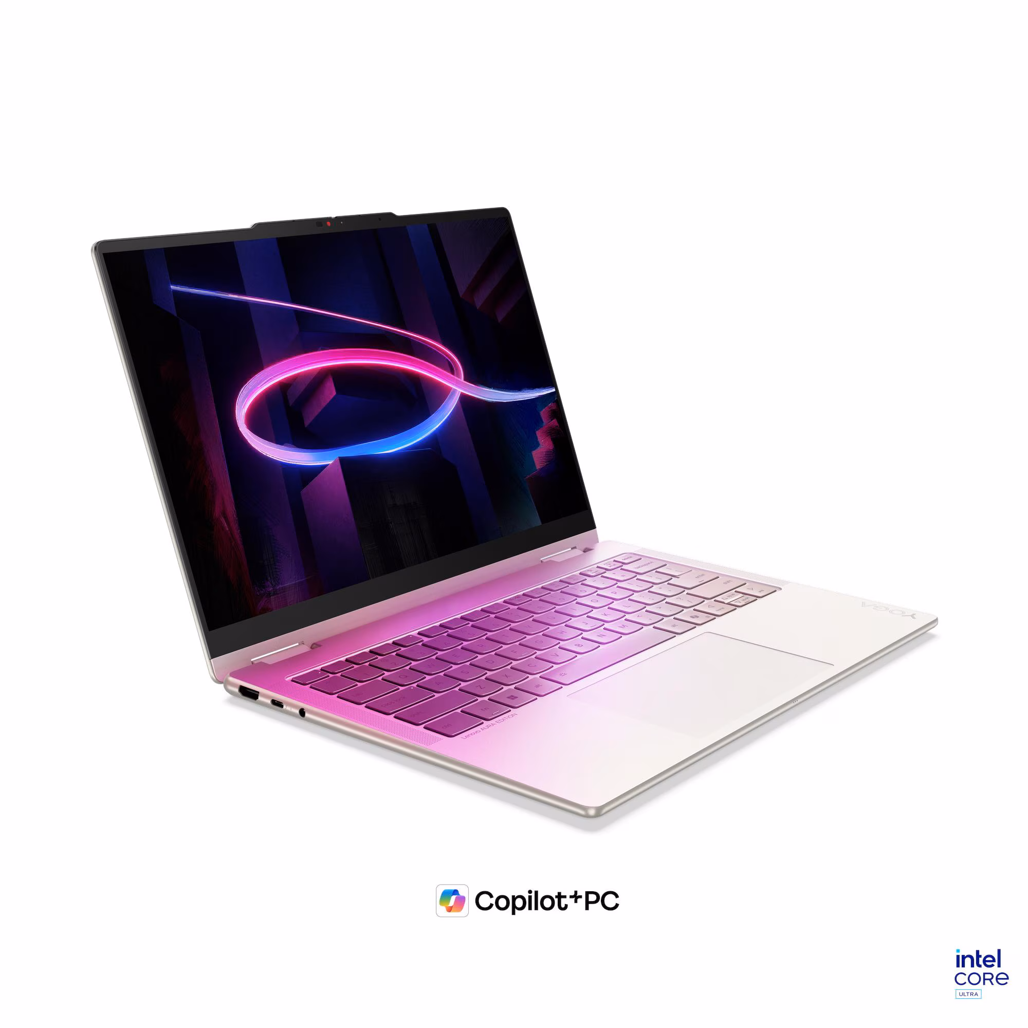 Laptop Lenovo Yoga 7 14IPH11 / 2-in-1 / Core Ultra 7 355 / 32GB LPDDR5X-7467 / 1TB / 14" WUXGA OLED 60Hz Touch / Intel Graphics - Seashell 2