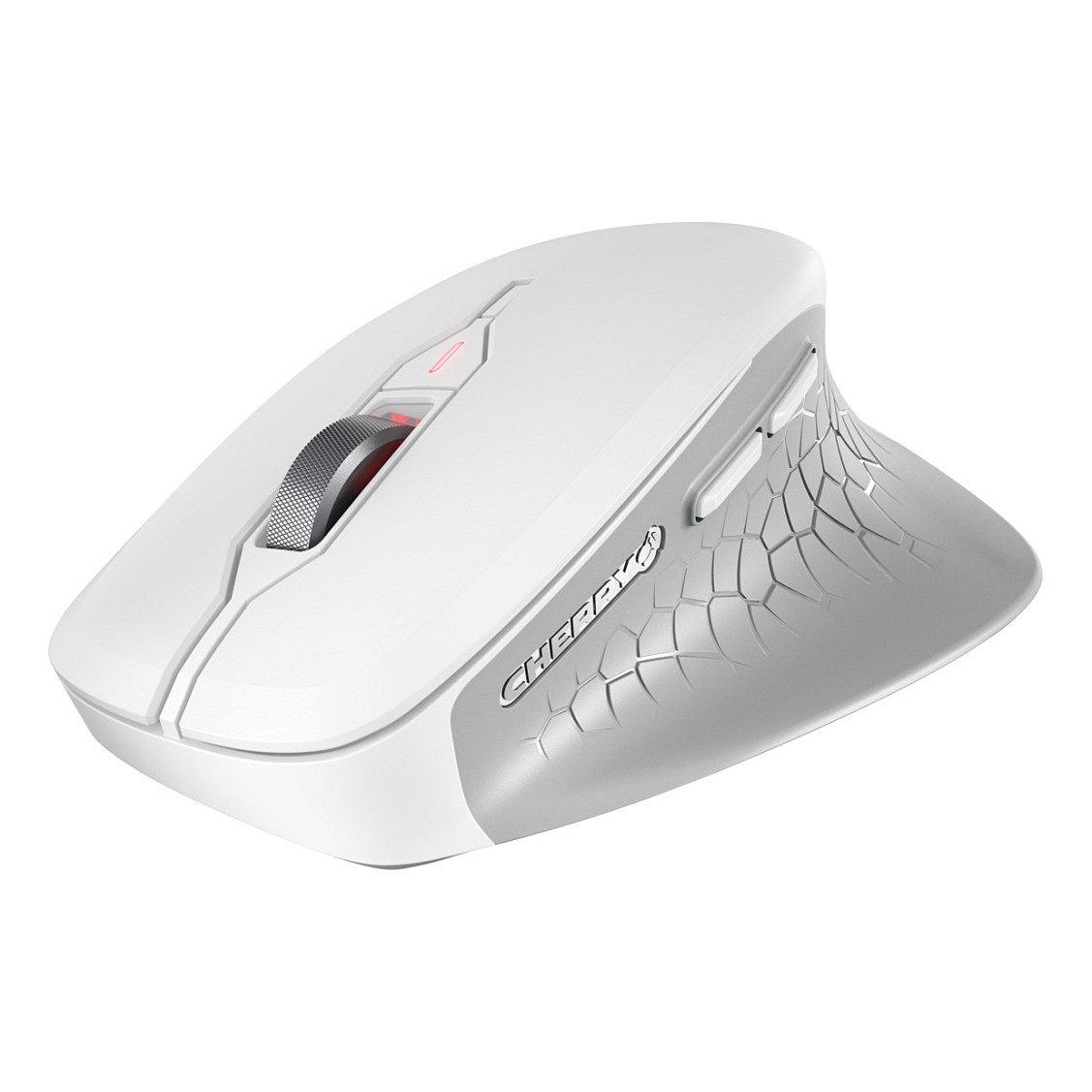 Maus pa Kabllo Ergonomik Cherry STREAM COMFORT - Bardhë thumbnail 3