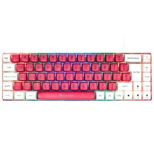 Tastierë Gaming GAMIAC TKL90G 75% / Mekanike / Kailh Blue Switches / RGB / USB - Bardhë/Kuqe 6