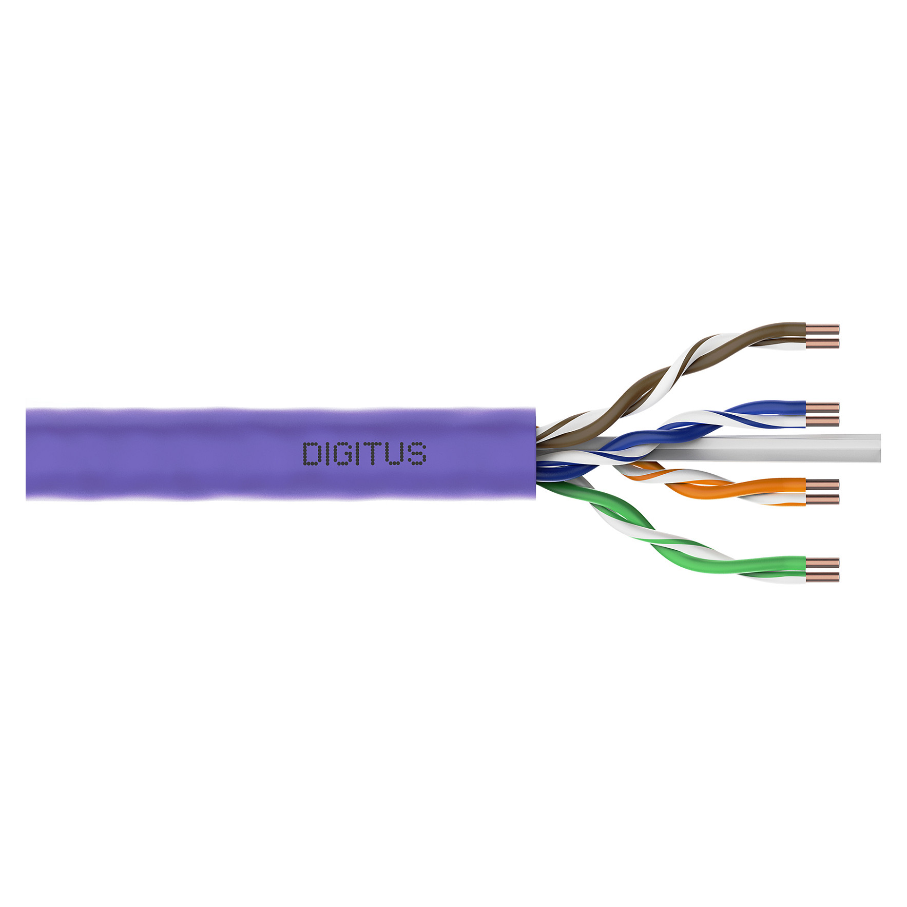 Kabllo për Rrjet Digitus DK-1512-005 / Cat 5e / U/UTP / RJ-45 / 1000 Mbit/s / 0.5m - Hiri 9