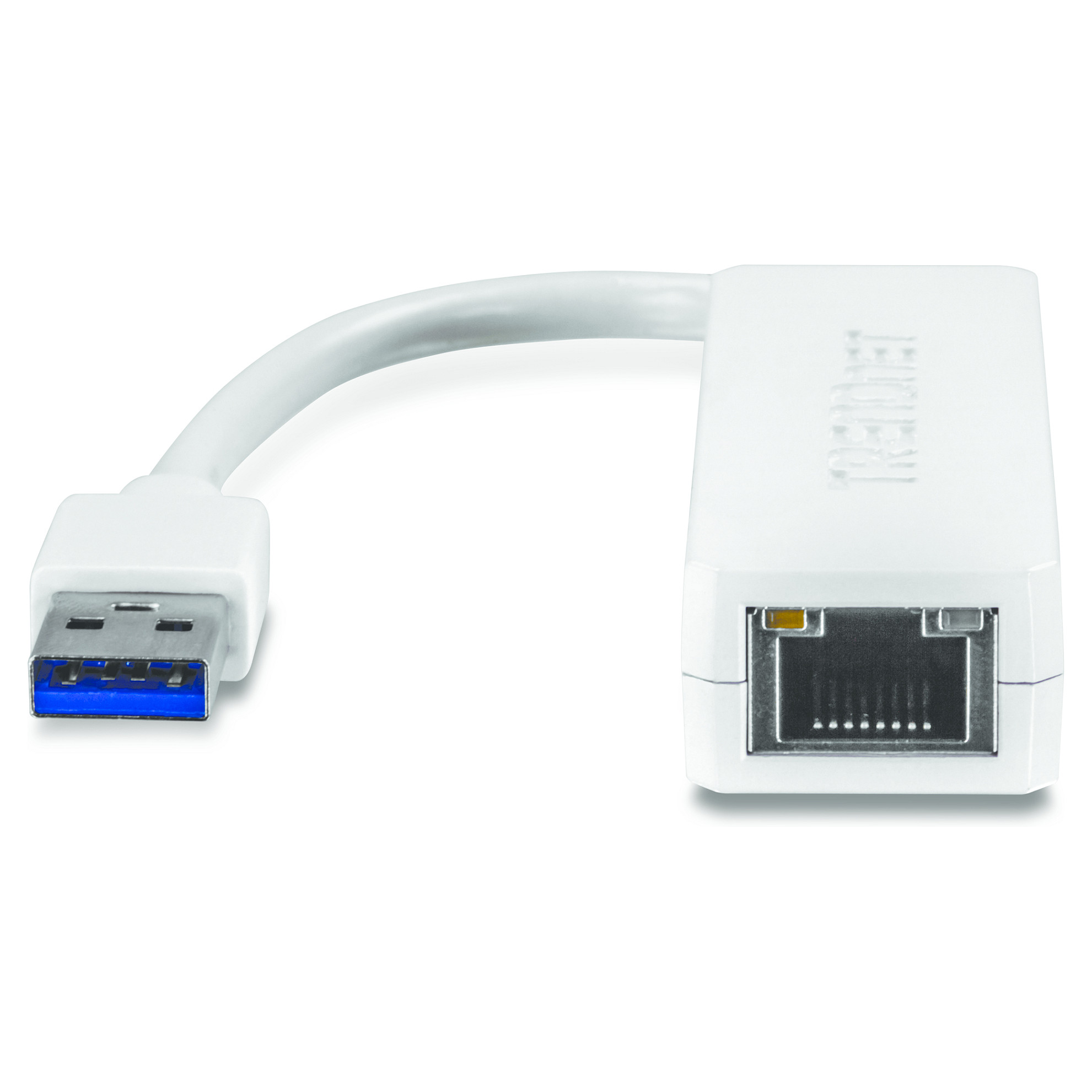 Adapter Rrjeti USB TRENDnet TU3-ETG, USB 3.0 Type-A, 1x Gigabit LAN RJ45, 10/100/1000Mbps – Bardhë 2