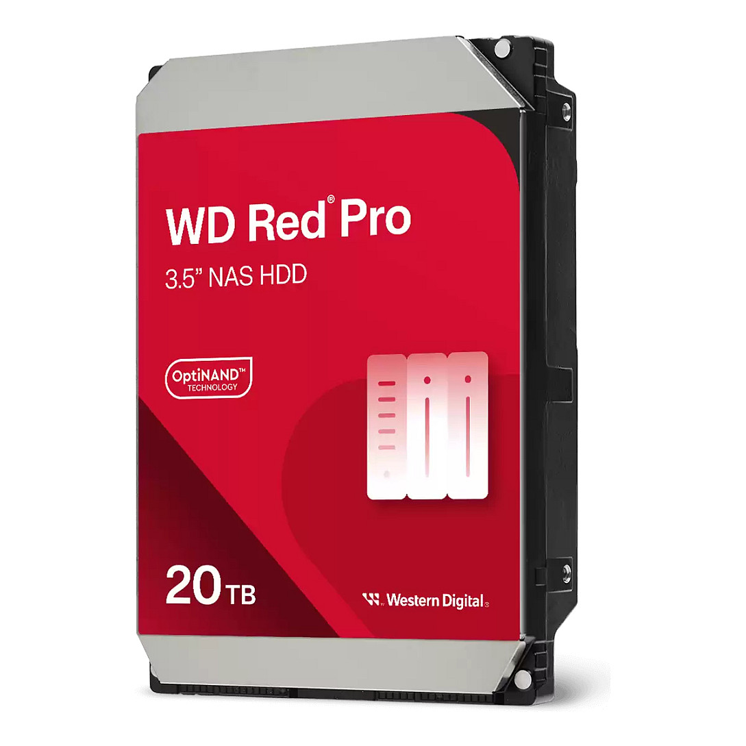 HDD e Brendshme Western Digital Red Pro WD202KFGX, 20TB, 3.5", SATA, 7200 RPM, 512MB Cache