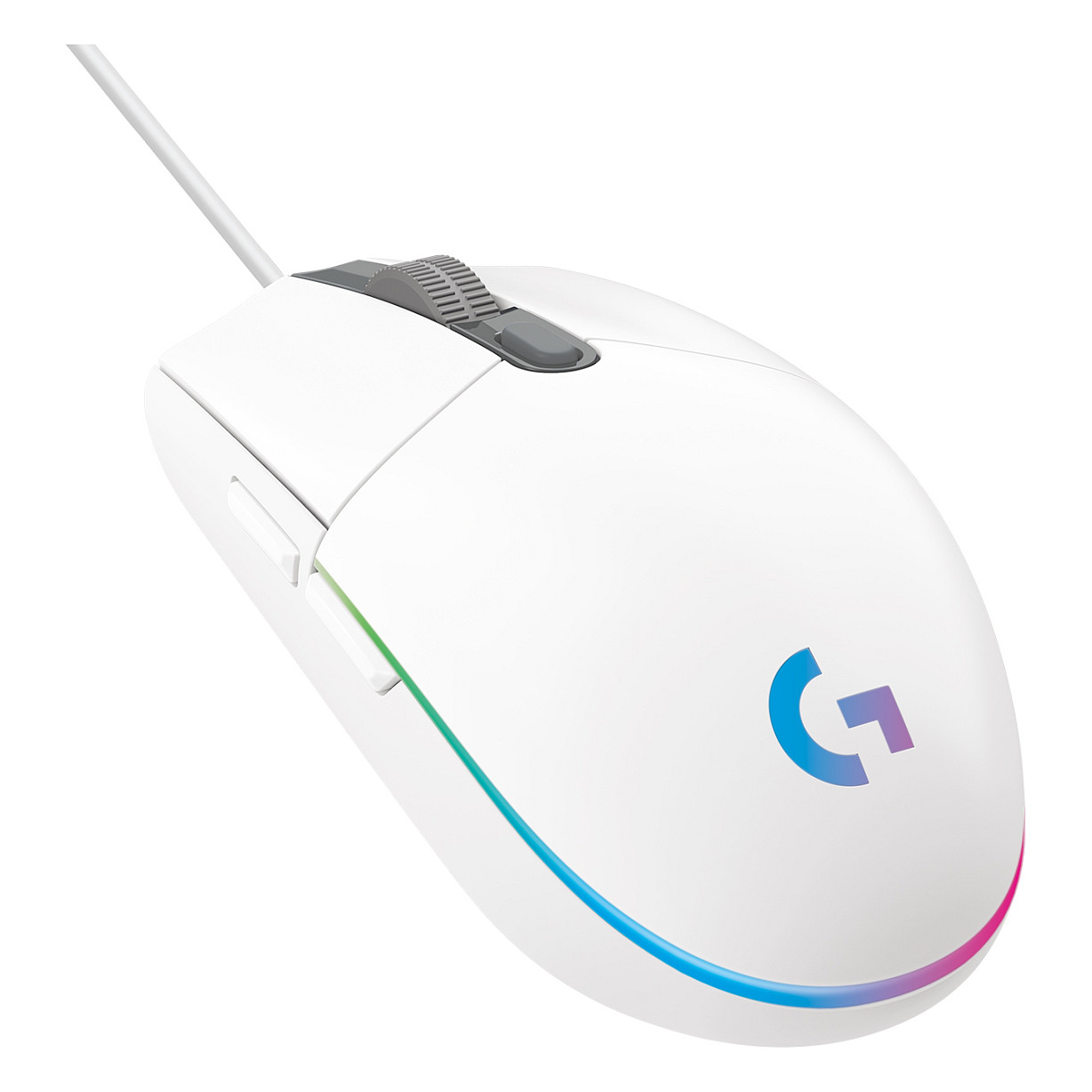 Maus Gaming Logitech G203 LIGHTSYNC - Bardhë