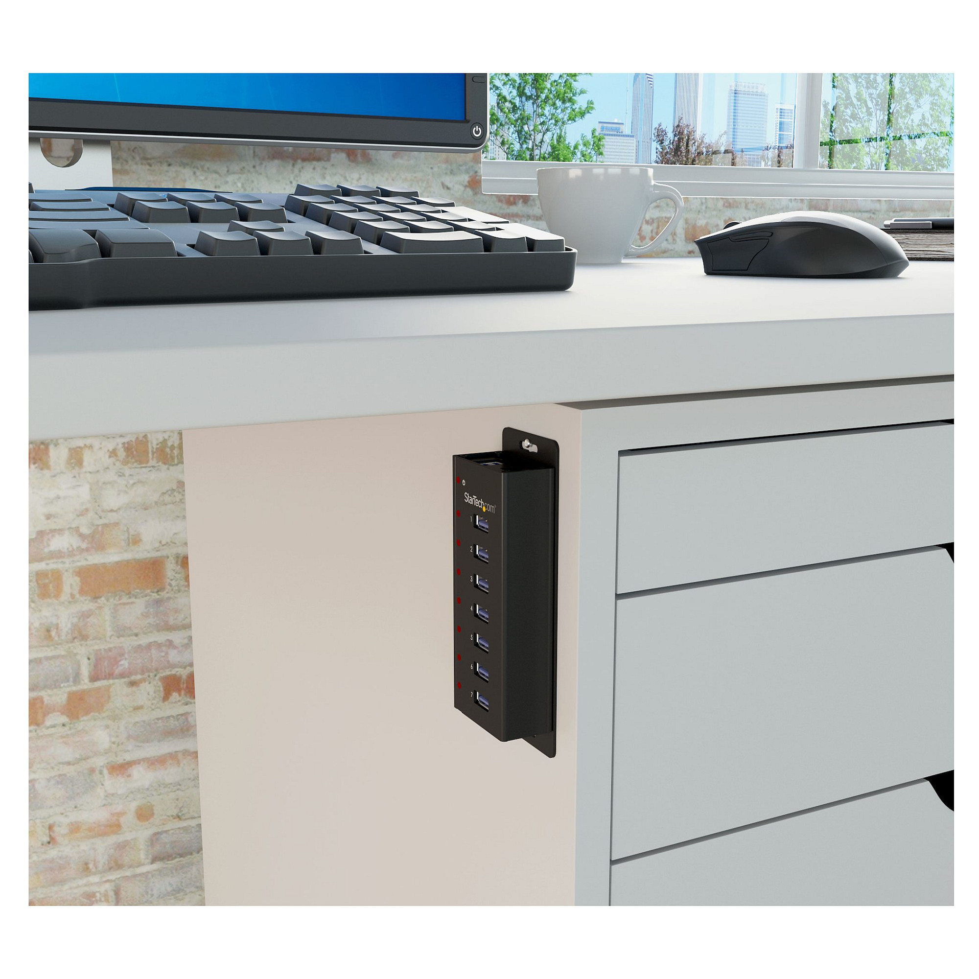 Hub StarTech USB-B to 7xUSB-A thumbnail 4