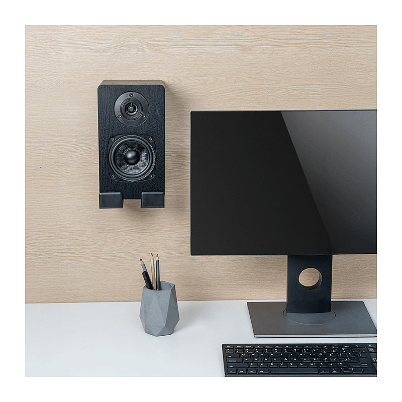 Mbajtëse për Soundbar LogiLink BP0209 , për mur , 9–15,4cm , deri 15kg , e rregullueshme , 2 copë - Zezë 8