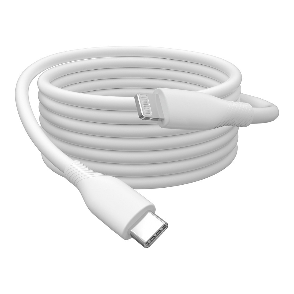 Kabllo USB DIGITUS USB 2.0 Type‑C → Lightning Silicone / 0.5 m – Bardhë thumbnail 5