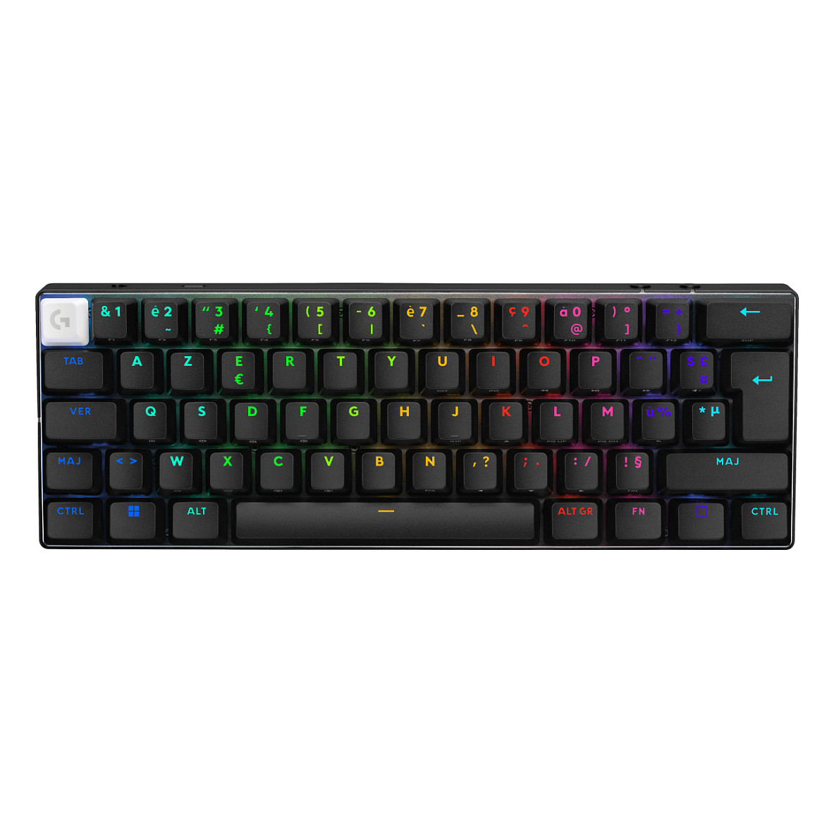 Tastierë Gaming Logitech G515 LIGHTSPEED TKL, QWERTY ES, Mechanical, GL Tactile, LIGHTSYNC RGB, Wireless 2.4GHz/Bluetooth/USB-C - Zezë 5