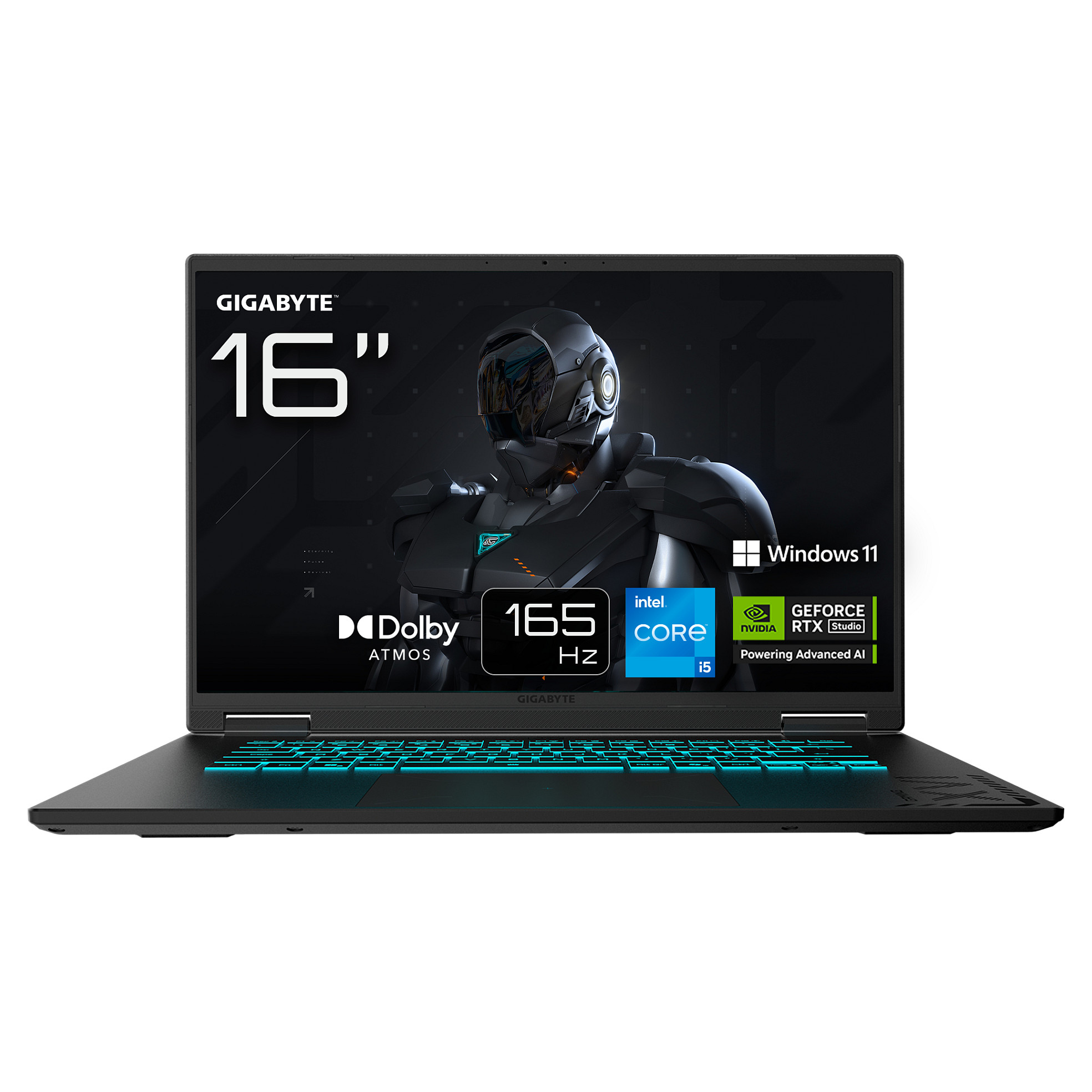 Laptop Gaming GIGABYTE A16 CTHH3FR893SH, i5-13420H, 16GB DDR5, 512GB SSD, 16" WUXGA IPS 165Hz, RTX 5050 8GB – Zezë