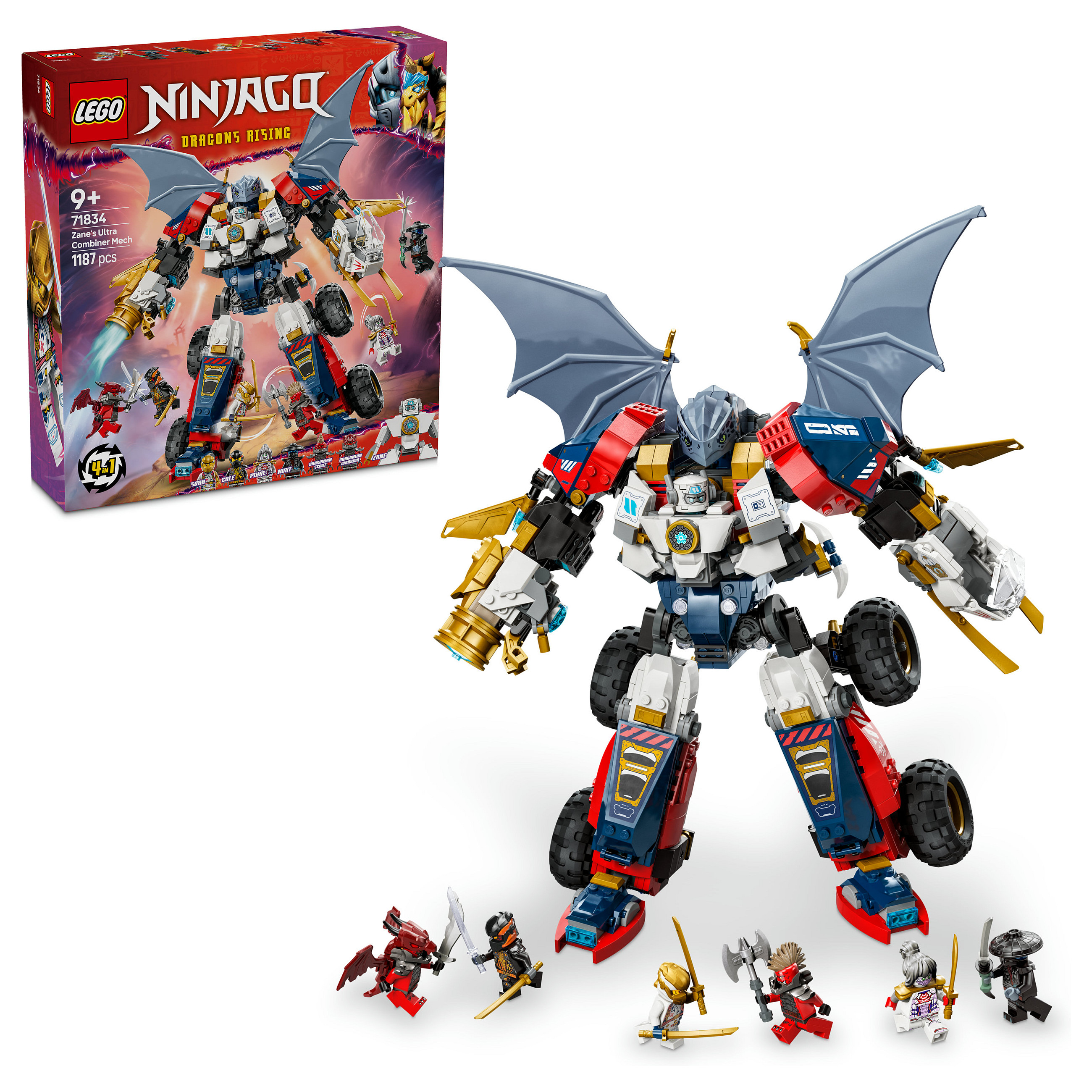 LEGO Ninjago – Zane’s Ultra Combo Mech thumbnail 2
