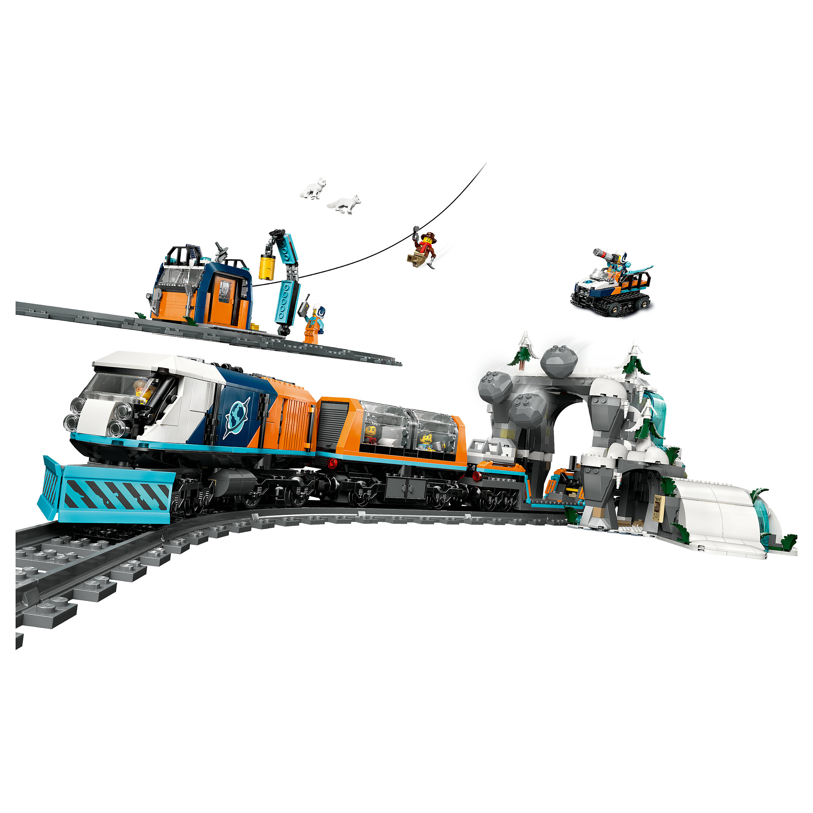 LEGO City Explorers Arctic Polar Express Train – Mix thumbnail 6