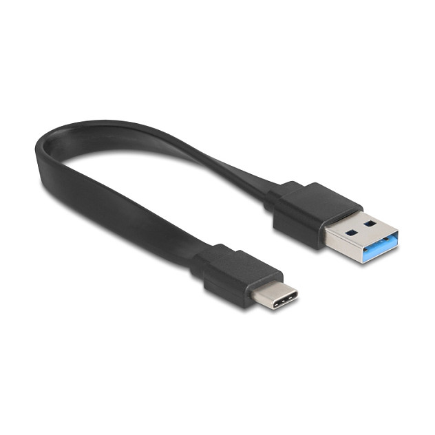 Hub DeLOCK 64335 , 4x USB-A , USB 5Gbps , USB-A dhe USB-C , Kabllo 15cm , LED - Transparent 4