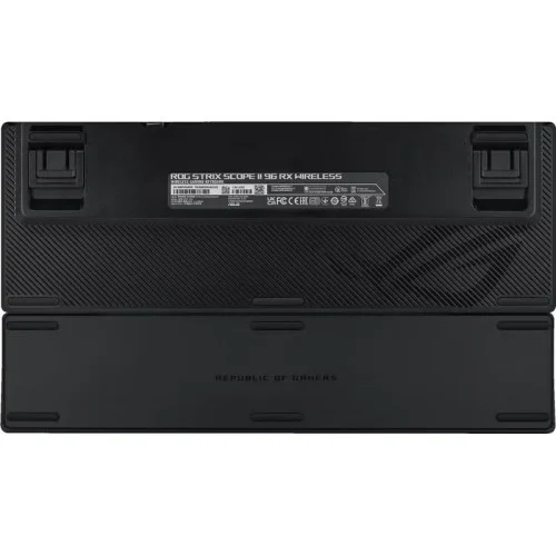 Tastierë Gaming ASUS ROG Strix Scope II 96 RX / Mekanike / Optical Switch (ROG RX Red) / Wired&Wireless / USB-C + Bluetooth+ RF 2.4GHz / Francez – Zezë 4