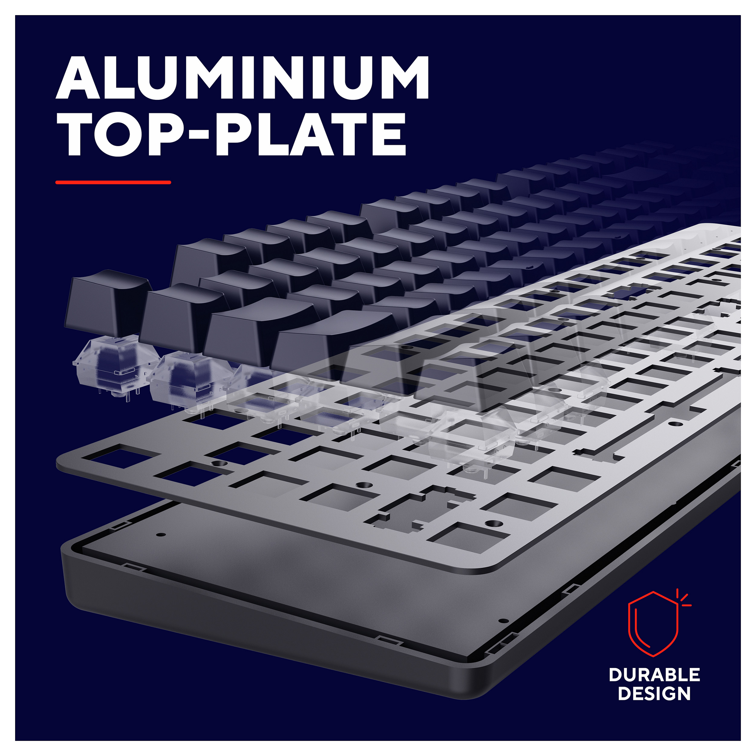Tastierë Gaming Trust GXT 871 Zora / Full-Size / Mekanike / Huano Linear / N-Key Rollover / Anti-Ghosting / RGB / QWERTZ Gjerman / USB-C - Zezë 10