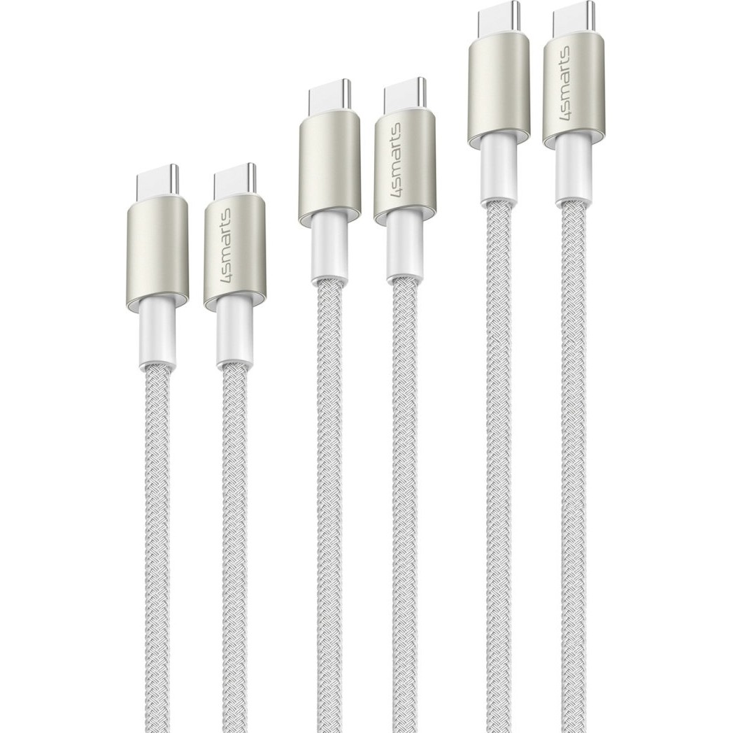 Kabllo USB 4smarts DigitCord Enterprise, USB4, USB-C në USB-C, 240W, 40Gbps, 1.5m - Zezë 4