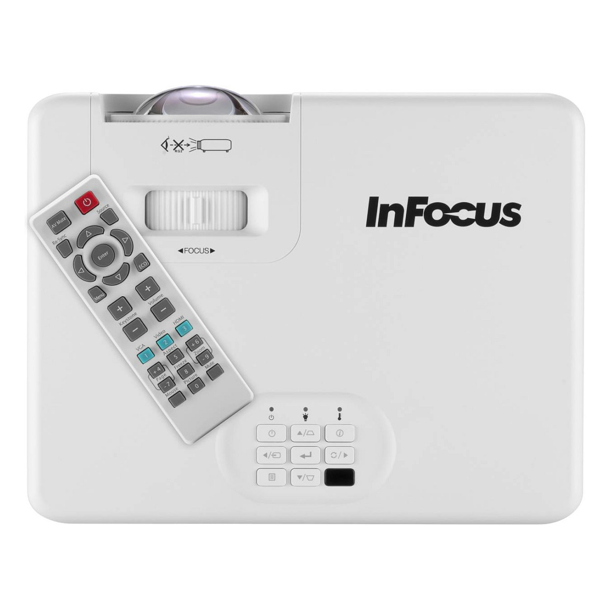 Projektor InFocus Nemesis IN1028ST - Bardhë thumbnail 6