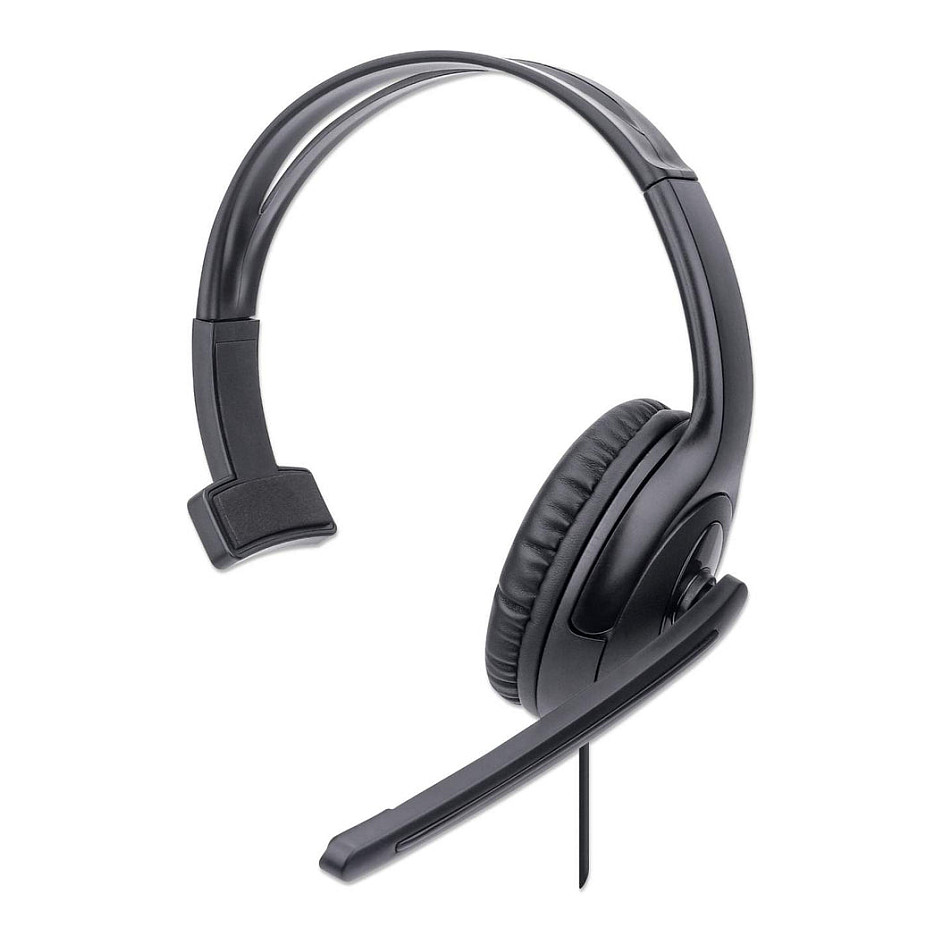 Kufje me kabllo Manhattan Mono USB Headset 179867 / USB-A / Mono / 1.5 m - Zezë 7
