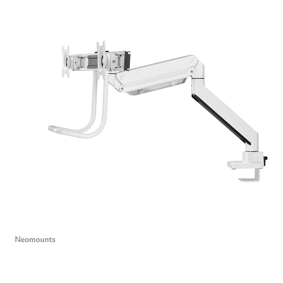 Mbajtëse për Monitor Neomounts NM-D775DXWHITE , 2 Monitorë , 10–32" , deri 8kg për monitor , sustë gazi , VESA 75x75 & 100x100 - Bardhë 6
