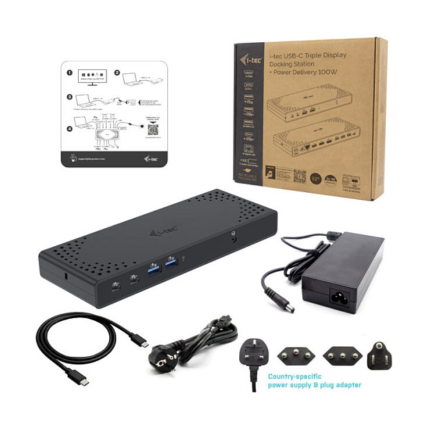 Docking Station D I-TEC USB-C / USB4 Thunderbolt 3 + PD thumbnail 3