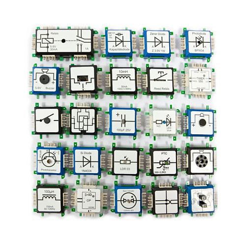 ALLNET Brick’R’knowledge Advanced Set 111pcs STEM Electronics Learning Kit Modular Circuit System ALL-BRICK-0223 thumbnail 2