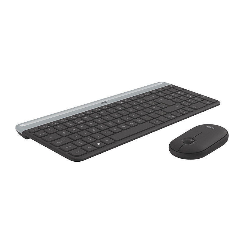 Combo (Tastierë & Maus) Logitech Slim - Zezë thumbnail 6