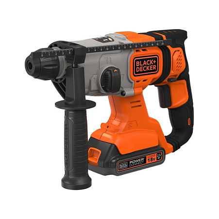 Black & Decker BCD900E2K 18V Cordless Rotary Hammer / SDS-Plus thumbnail 2