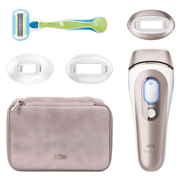 Makinë Depilimi Braun Skin i·expert, IPL, Smart Sensor, Kontroll përmes Aplikacionit - Bardhë , Rozë-Ari 2