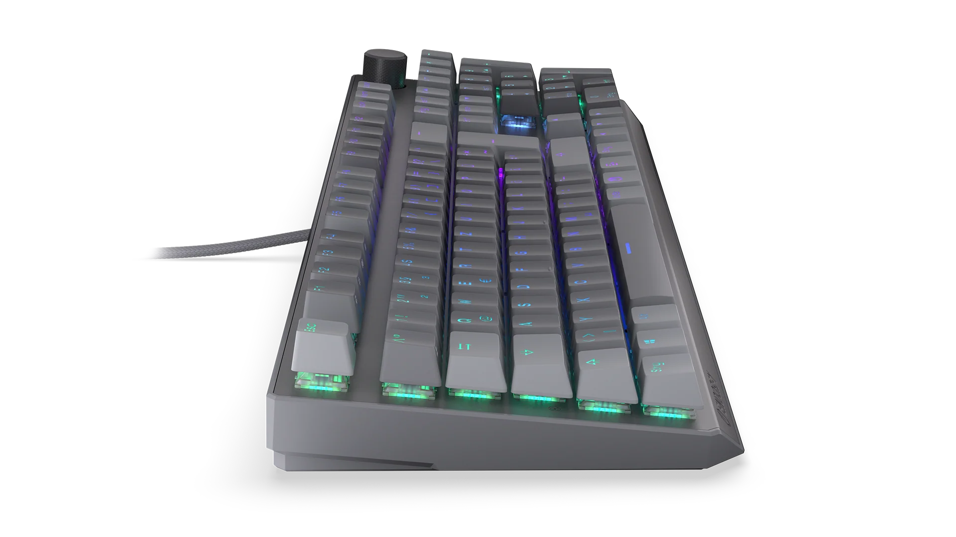 Tastierë Gaming ENDORFY Thock V2 / Wired / DE / Mekanike / Red Switches / ARGB / 104 Taste - Gri 4
