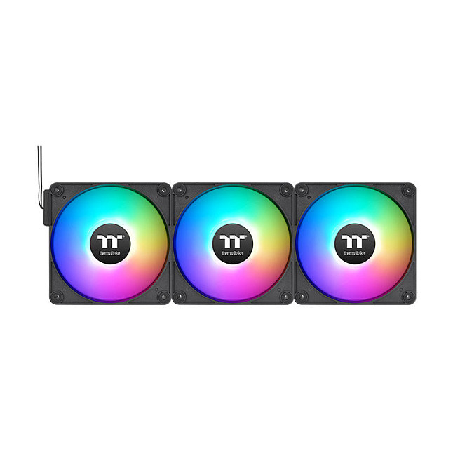 140mm Thermaltake CT140 EX ARGB Sync PC Cooling Fan 3 Pack thumbnail 2