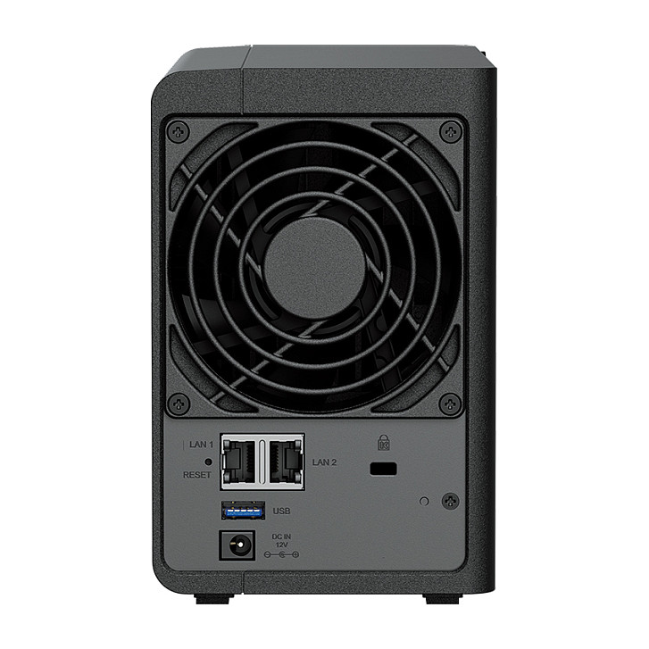 Synology DiskStation DS224+ 2-Bay NAS Server – Intel Celeron J4125, 2GB DDR4, 2x Gigabit LAN 4