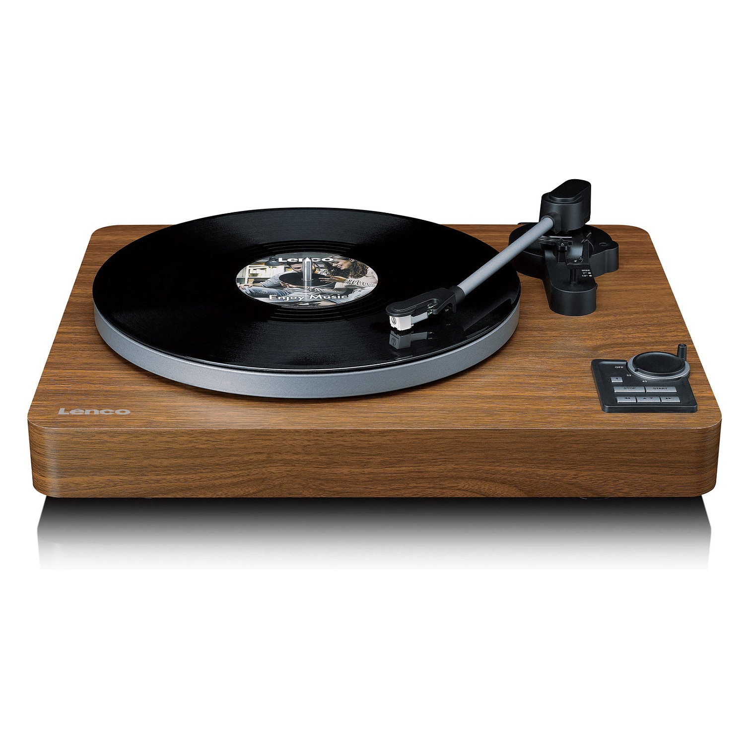 Gramafon Lenco LBTA-165WD, Bluetooth 5.3, Plotësisht Automatik, 33/45 RPM, Pre-amplifikator, AT3600L, Dalje RCA - Kafe 4