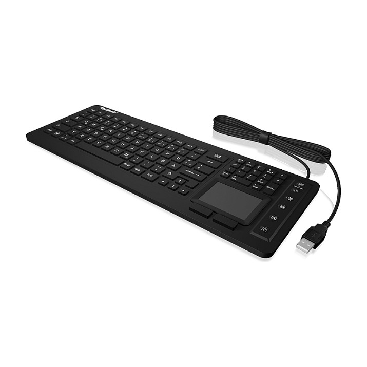 Tastierë Keysonic KSK-6231INEL me Touchpad, CH