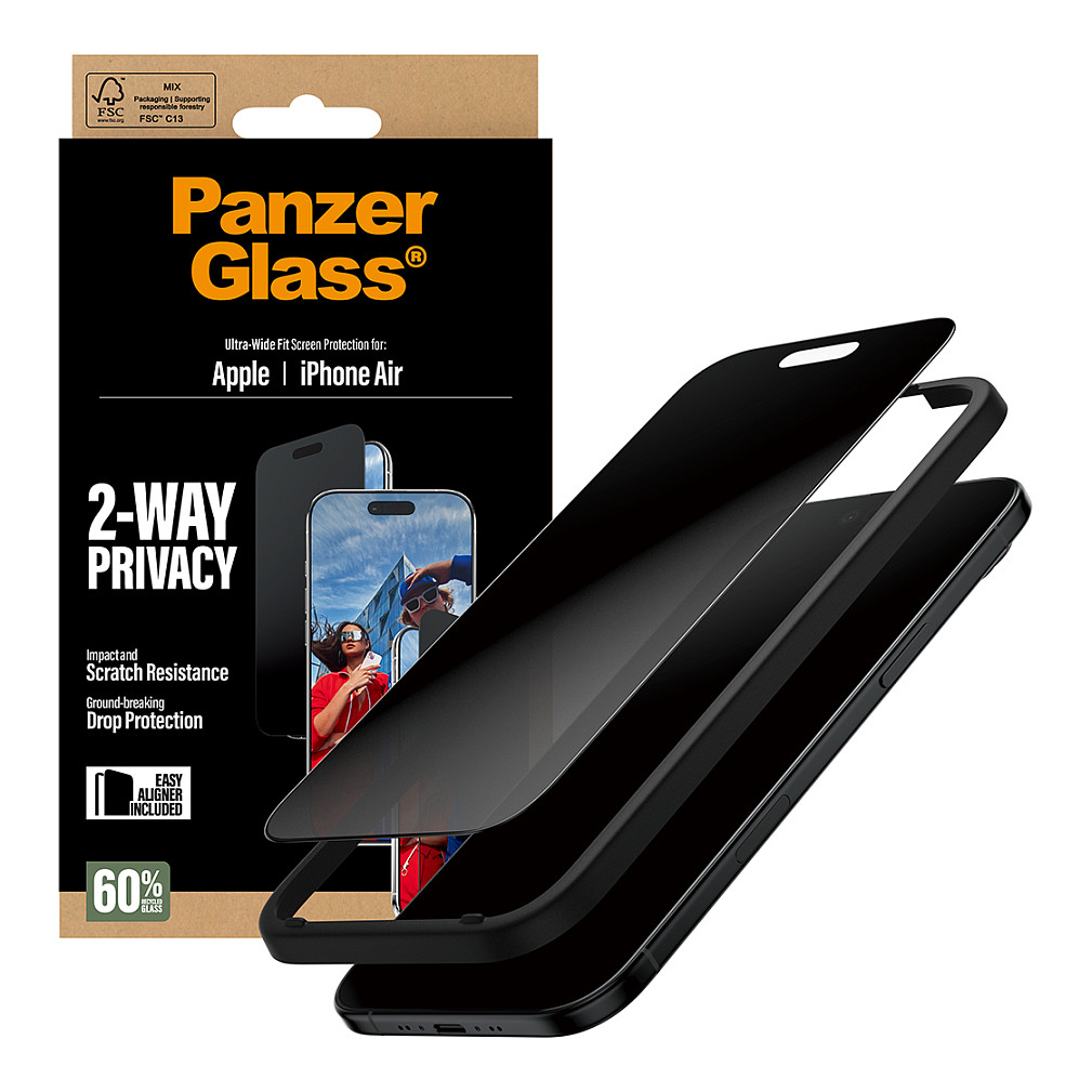 PanzerGlass 2-Way Privacy Screen Protector for iPhone 17 Air / UWF thumbnail 6