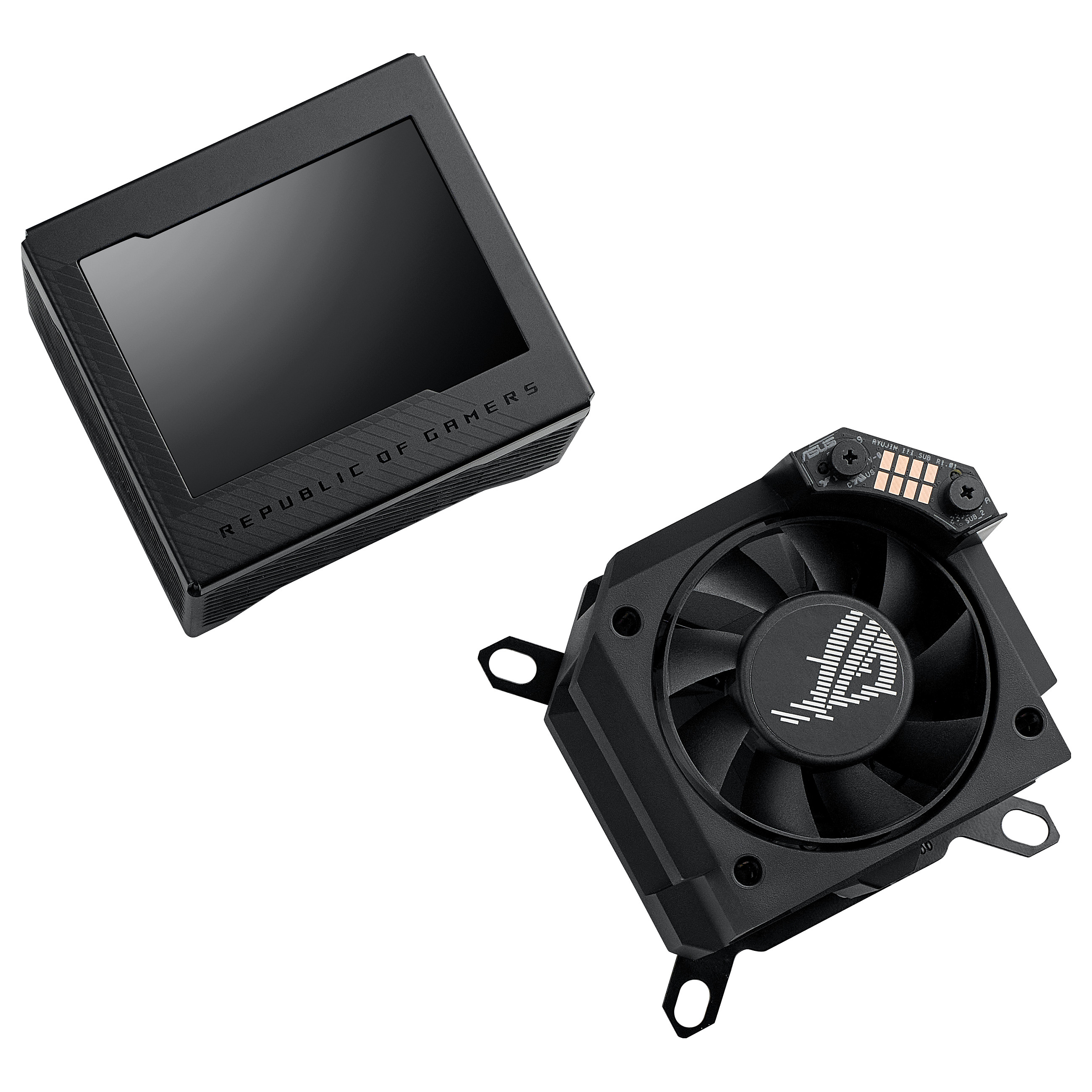K ASUS ROG Ryujin III WB LCD CPU-Wasserblock schwarz thumbnail 6