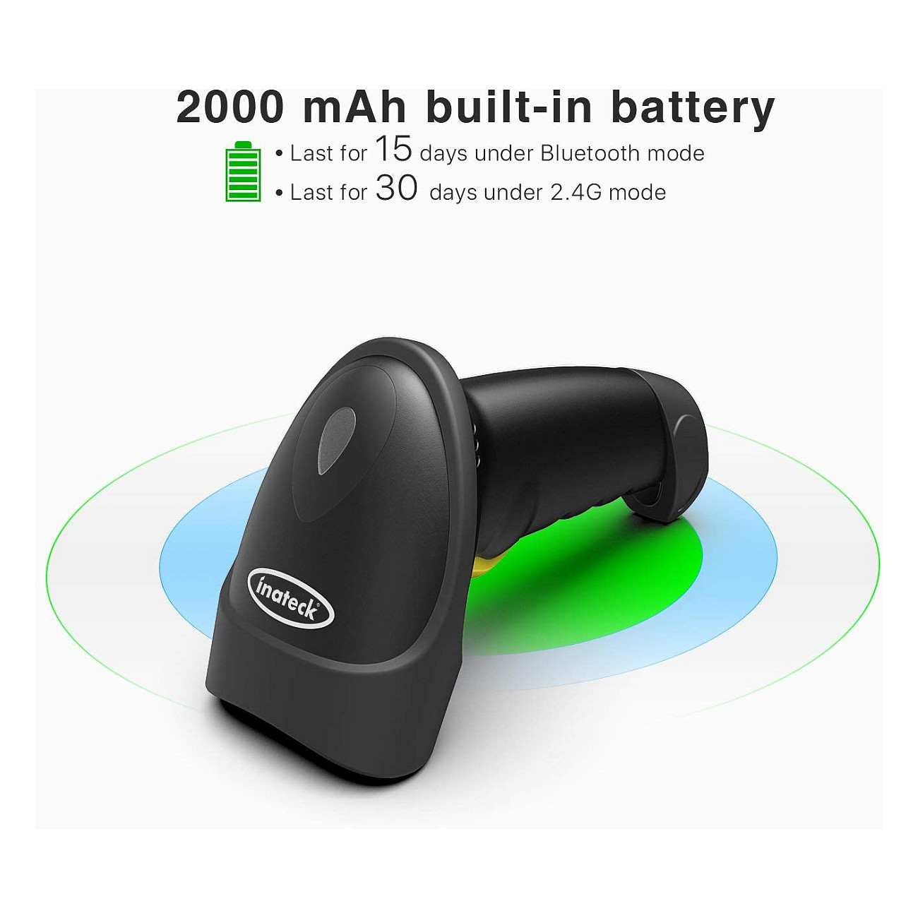 Skaner Inateck BCST-50 Barcode - Zezë/Verdhë thumbnail 6
