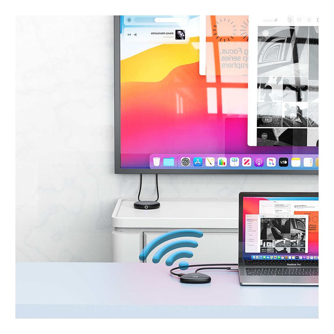HUB Verbatim WDA-02 / USB-C / Wireless Display Adapter / HDMI thumbnail 3