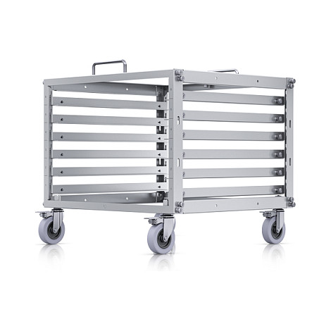 Ubiquiti UniFi Toolless Mini Rack U-Rack-6U-TL / 6U / 19" / Open Frame / me Rrota – Silver 4