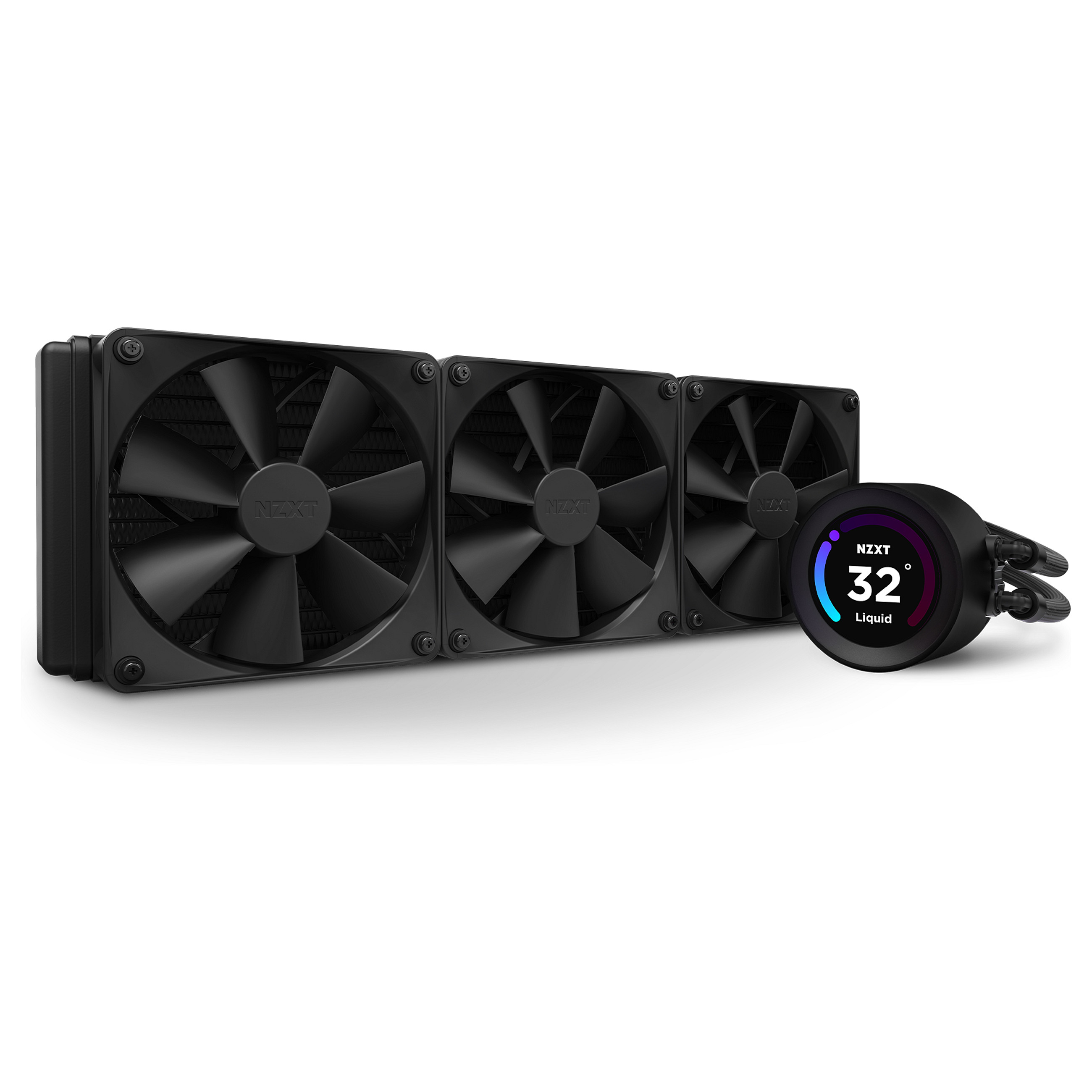 Ftohës për Procesor NZXT Kraken Elite 360 / 360mm / AIO / LCD - Zezë