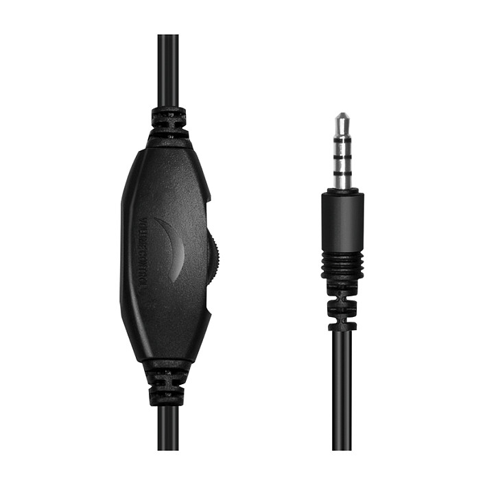 Kufje me kabllo LogiLink HS0055 / Stereo / 3.5 mm / Mikrofon / 1.8 m – Zezë 3