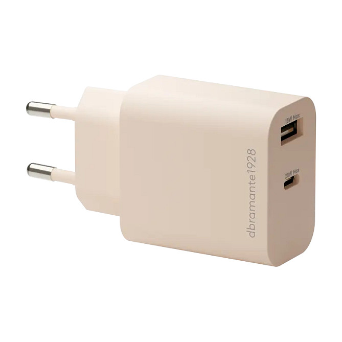 Adapter dbramante1928 CI70CCWH4436, GaN, 2x USB-C, 1x USB-A, Power Delivery, 70W - Bardhë 5