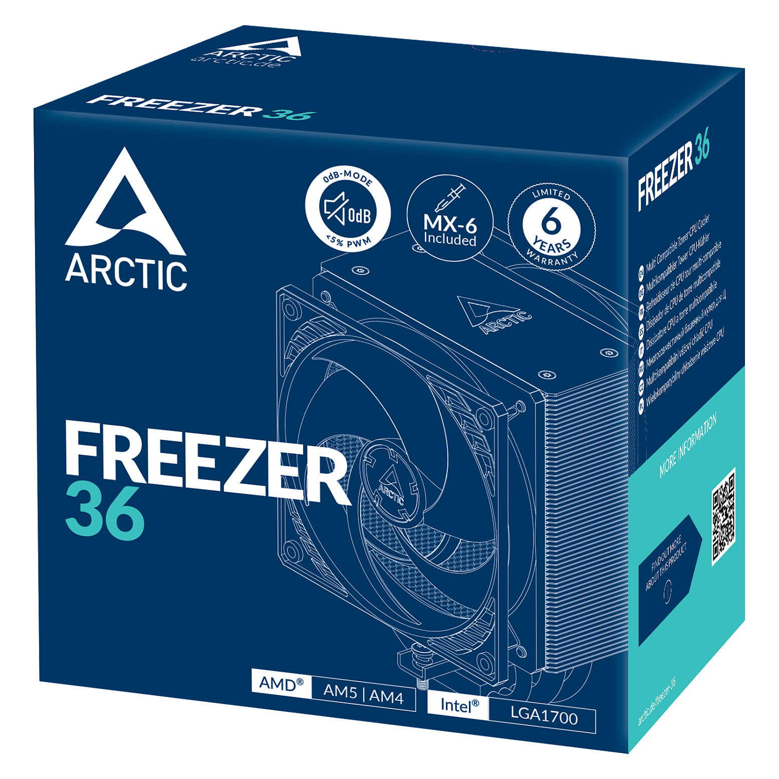 Ftohës për Procesor Arctic Freezer 36 thumbnail 6