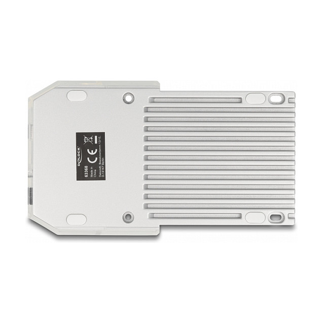 Këllëf për Disqe Delock 63368, SSD U.2 SFF-8639, USB-C 3.2 Gen 2, 10Gbps - Hiri/Transparente thumbnail 4