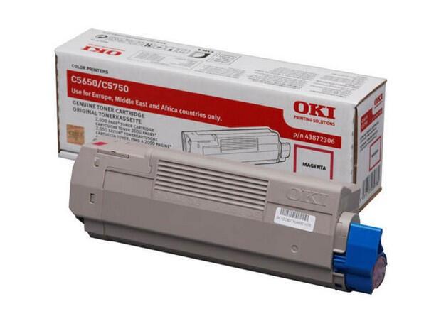 Toner OKI 43872306 / 2.000 faqe – Rozë thumbnail 2