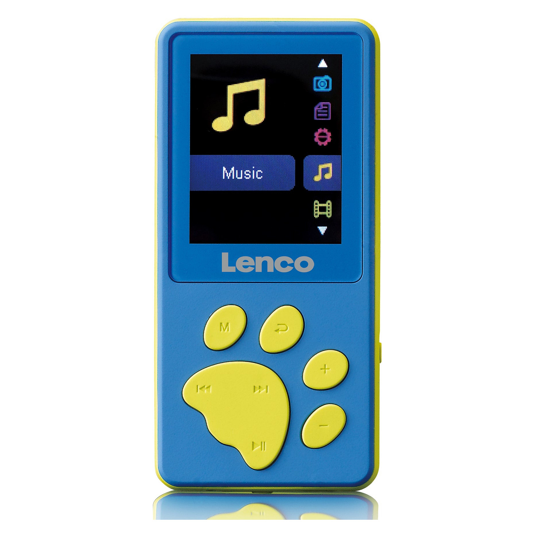 MP3/MP4 Player Lenco Xemio-560BU, 8GB, Ekran TFT 1.8", MicroSD deri në 64GB, Mikrofon, Kufje - Blu 7