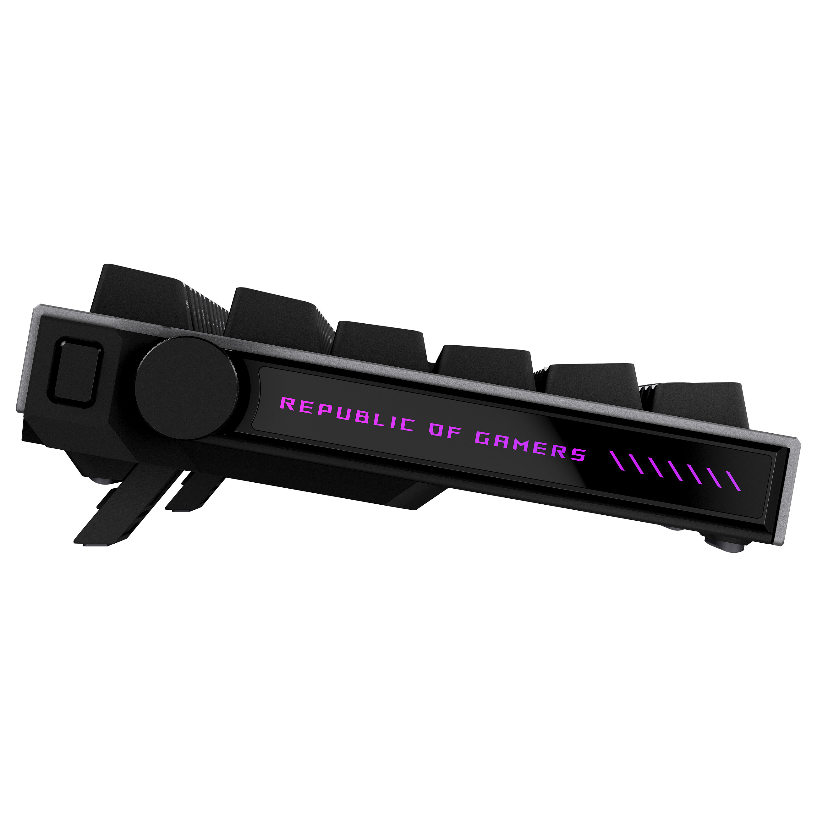 Tastierë Gaming ASUS ROG Strix Morph 96 Wireless / Wired & Wireless / QWERTZ / Mekanike / RGB LED - Zezë 7